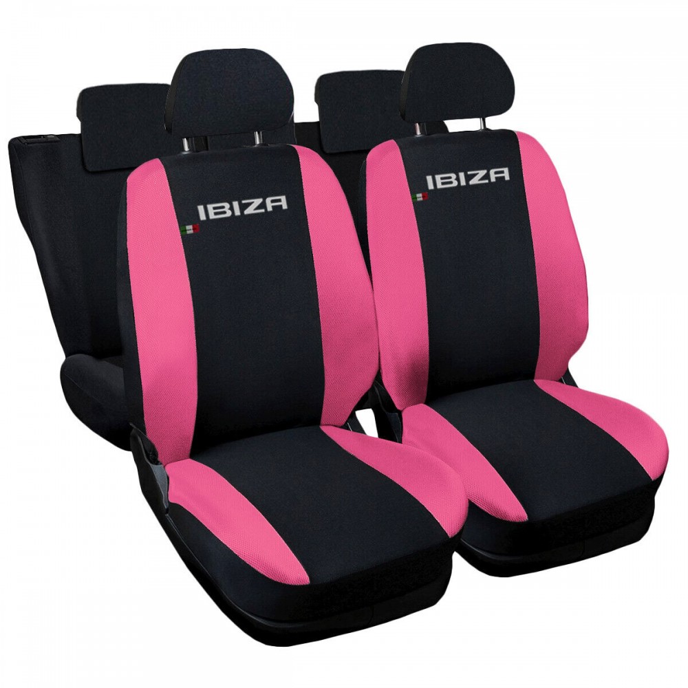 Coprisedili compatibili con SEAT IBIZA dal 2008 con schienale posteriore  diviso 40/60 - Vari colori disponibili