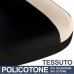 Coprisedili auto compatibili con Smart Fortwo, versione 450 451 e 453, Made in Italy, Tessuto Policotone Accoppiato, Coppia Anteriore 3 colori