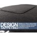 Tappetini auto in moquette compatibili con 3008 con 2 clip e logo ricamato