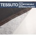 Telo copriauto felpato impermeabile, resistente alle intemperie, con zip laterale in diverse misure, in tessuto PVC, da esterno e interno